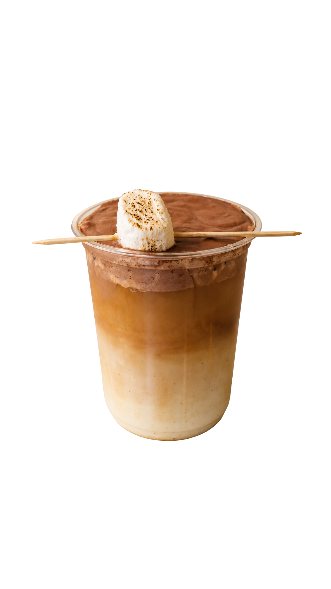 Berni Bean S'mores latte with chocolate froth and toasted marshmallow