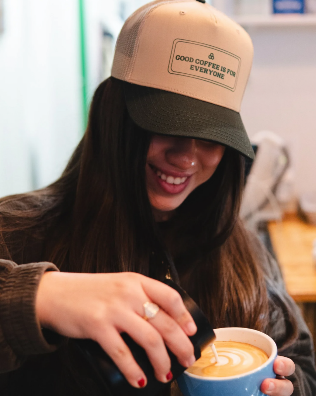 Good Coffee Is For Everyone Trucker Hat