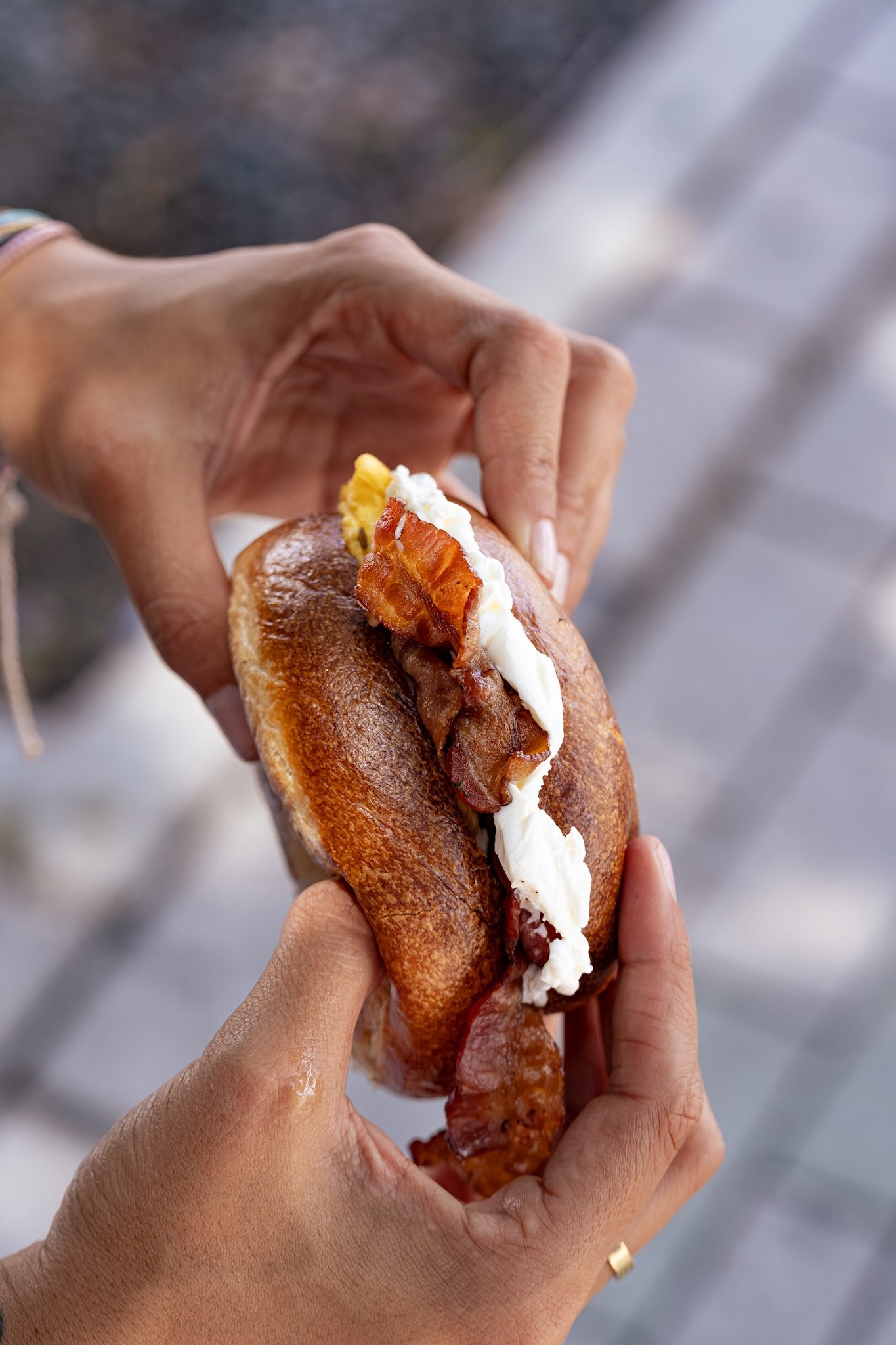 Berni Bean bagel
