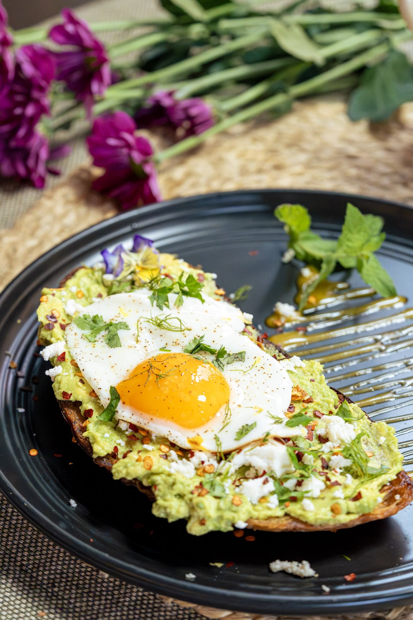 Berni Bean avocado toast